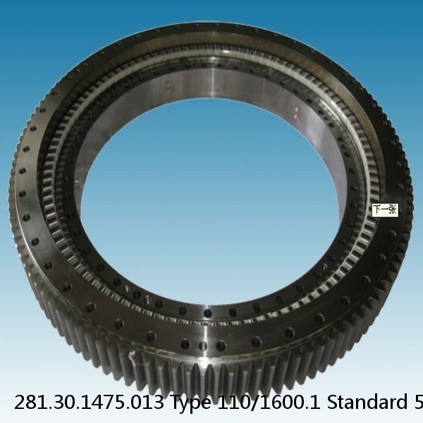 281.30.1475.013 Type 110/1600.1 Standard 5 Slewing Ring Bearings