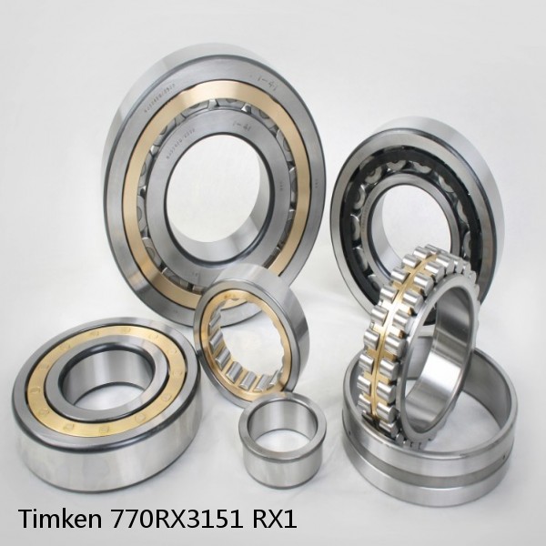 770RX3151 RX1 Timken Cylindrical Roller Bearing