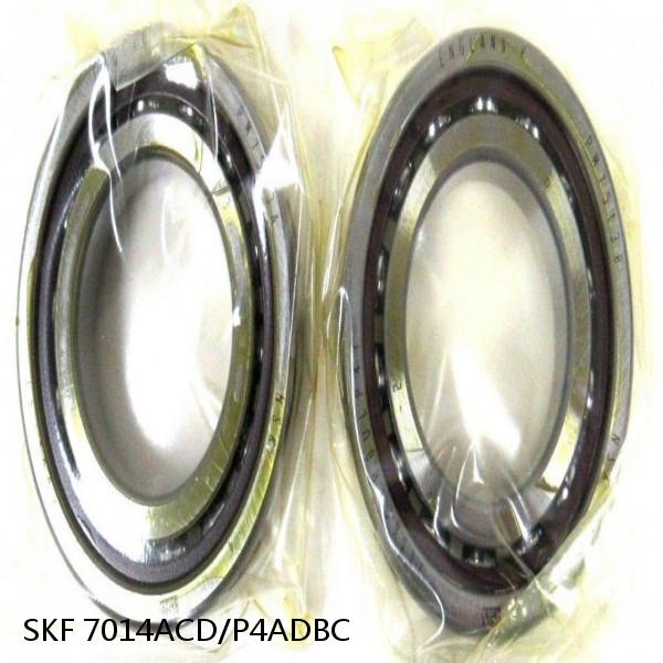 7014ACD/P4ADBC SKF Super Precision,Super Precision Bearings,Super Precision Angular Contact,7000 Series,25 Degree Contact Angle