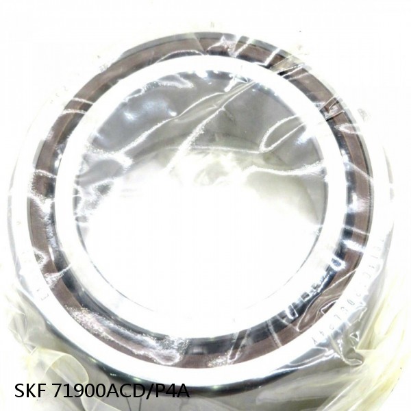 71900ACD/P4A SKF Super Precision,Super Precision Bearings,Super Precision Angular Contact,71900 Series,25 Degree Contact Angle