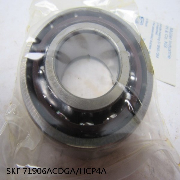 71906ACDGA/HCP4A SKF Super Precision,Super Precision Bearings,Super Precision Angular Contact,71900 Series,25 Degree Contact Angle