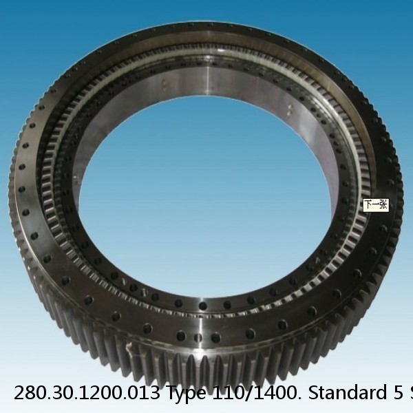 280.30.1200.013 Type 110/1400. Standard 5 Slewing Ring Bearings