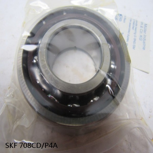 708CD/P4A SKF Super Precision,Super Precision Bearings,Super Precision Angular Contact,7000 Series,15 Degree Contact Angle