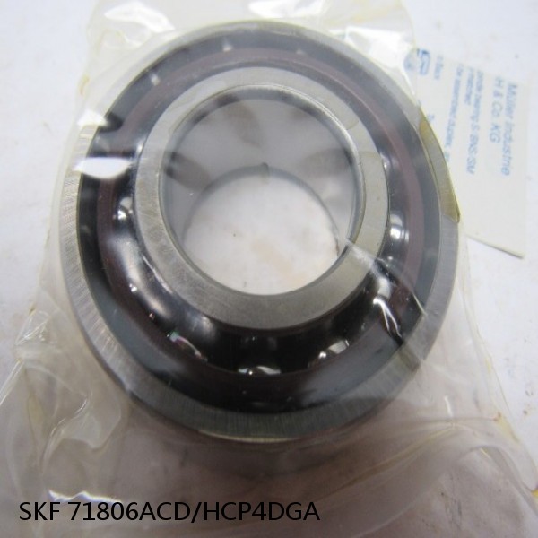 71806ACD/HCP4DGA SKF Super Precision,Super Precision Bearings,Super Precision Angular Contact,71800 Series,25 Degree Contact Angle