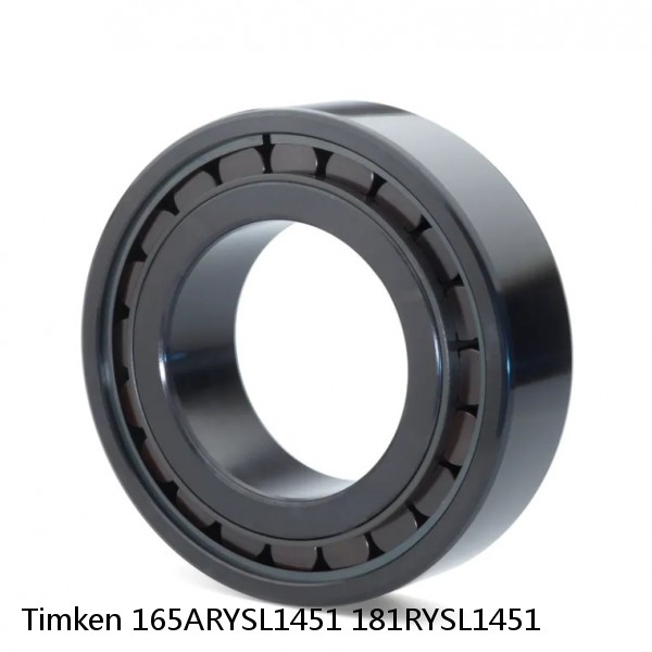 165ARYSL1451 181RYSL1451 Timken Cylindrical Roller Bearing